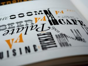 plusieurs typograhies